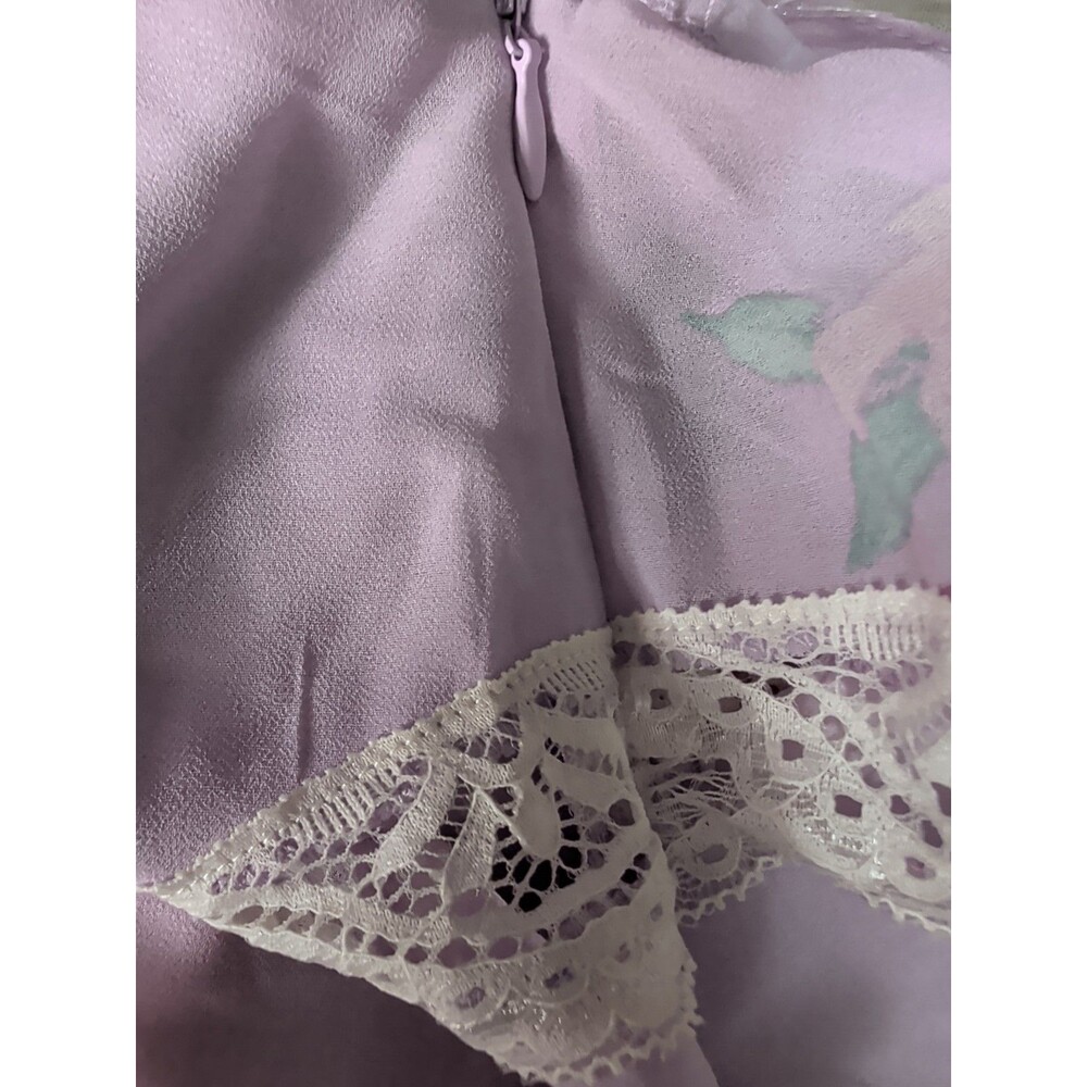 ❤️Wild Fable Tank Top Womens Medium Sheer Lilac Pink Floral Lace NWT Camisole❤️ - Picture 7 of 10